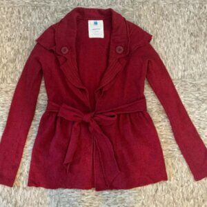 Anthropologie Sparrow Tie Waist Cardigan Size XS